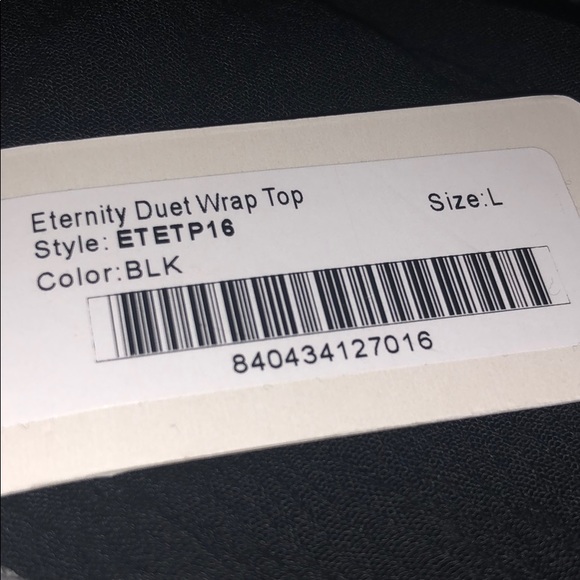 🆕L Space Eternity Duet Wrap Top - Picture 5 of 5